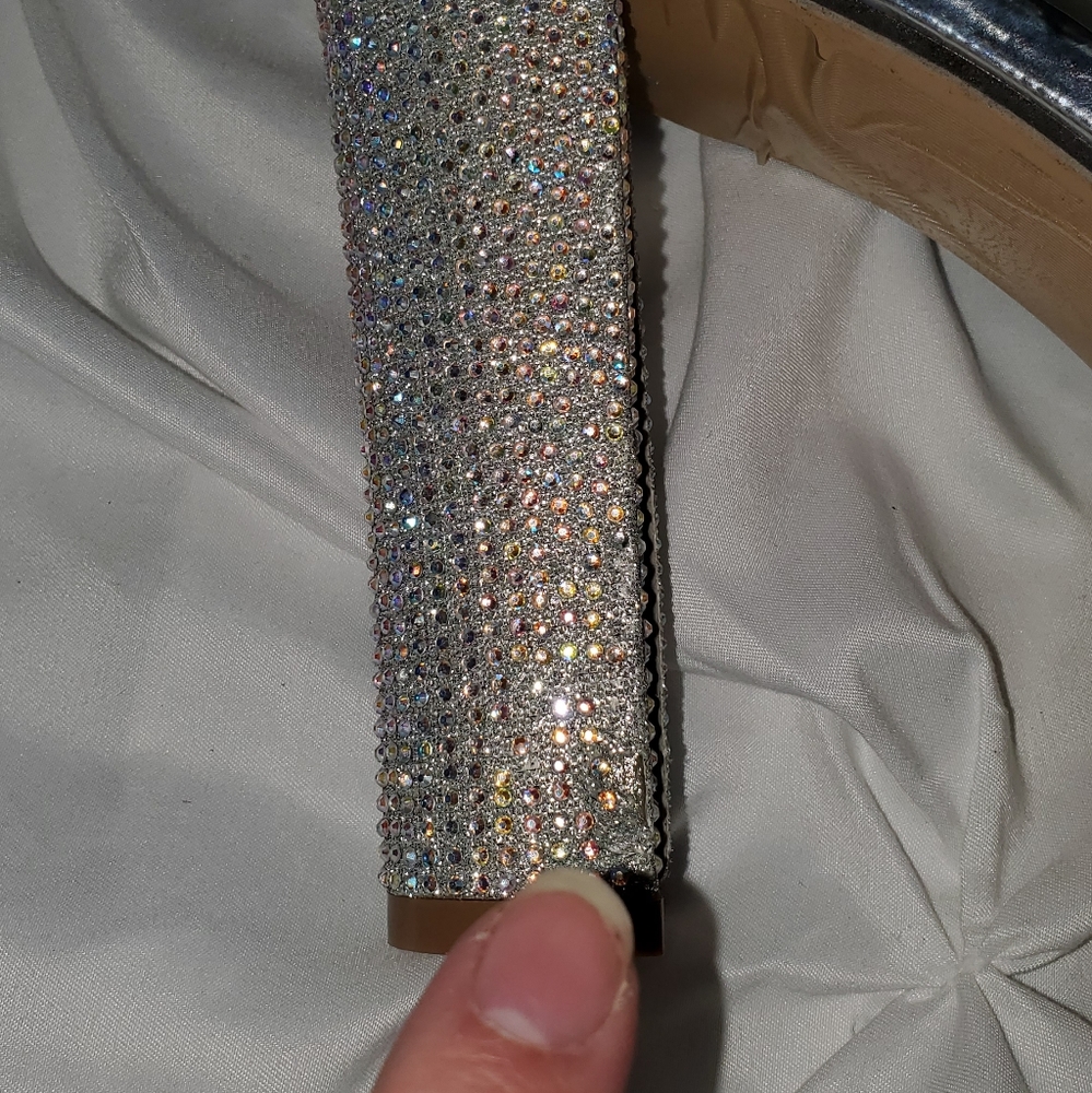 Gorgeous Rhinestone Sparkle Platforms - Picture 7 of 15